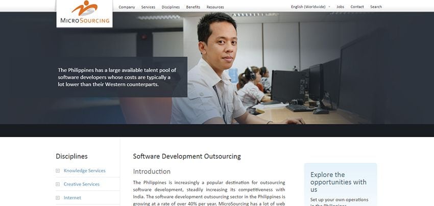 MicroSourcing | Affordable Web Design: 10 Awesome Developers in the Philippines