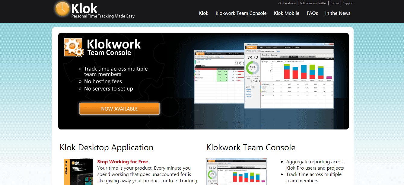 Klok | The Upwork Time Tracker alternative