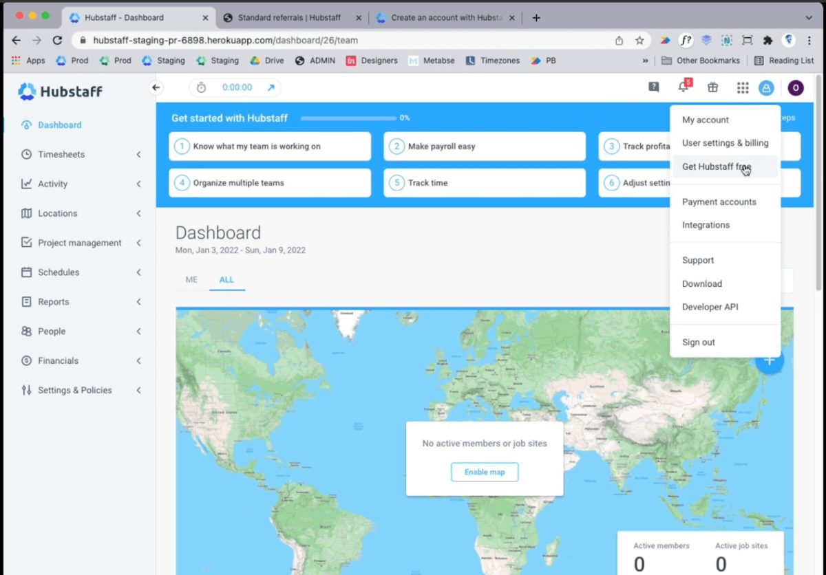 How to Get Hubstaff Premium Free Hubstaff Referral Program