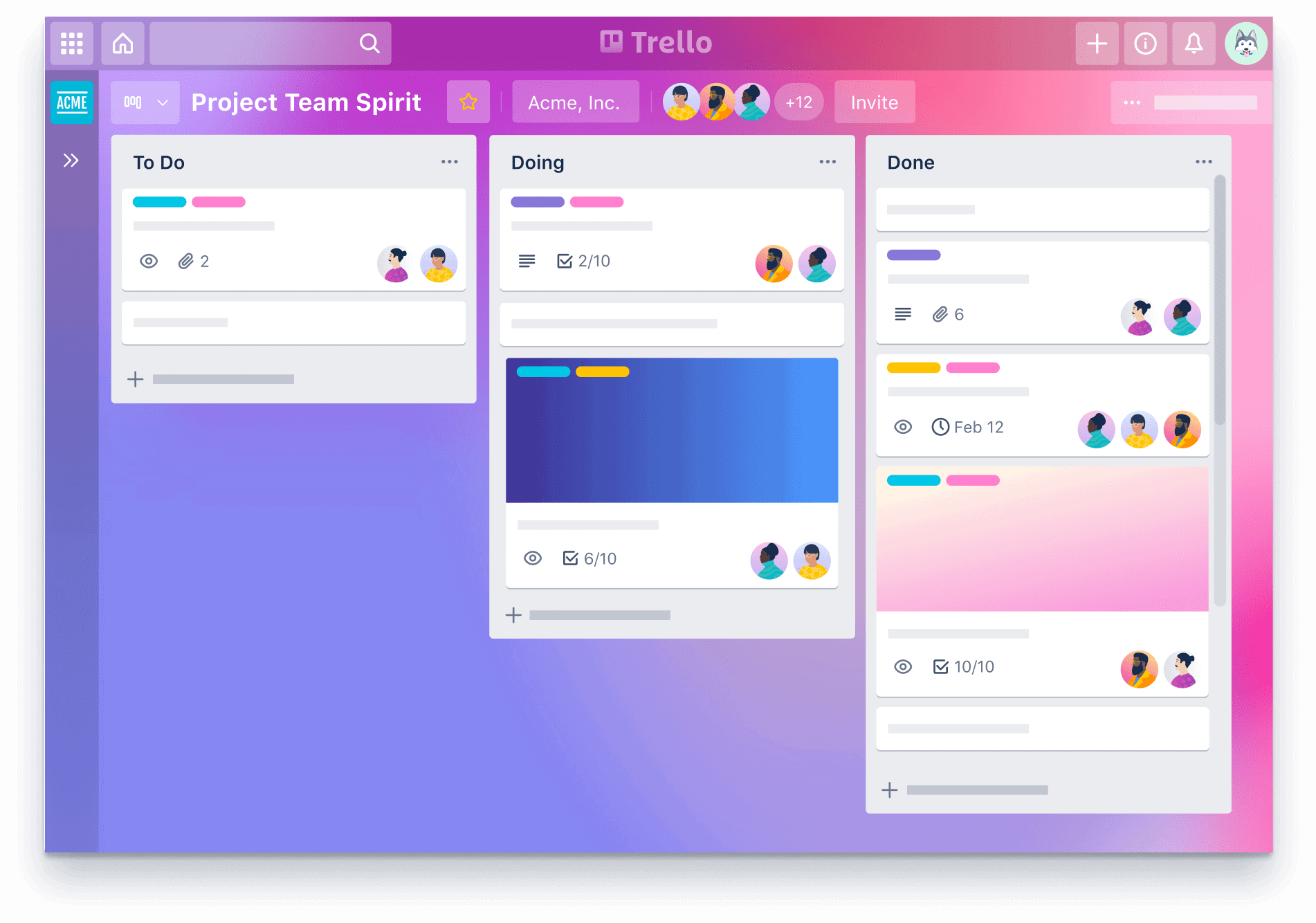 Trello board