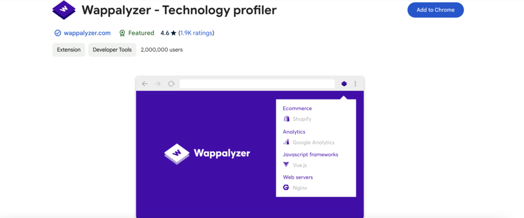 Wappalyzer