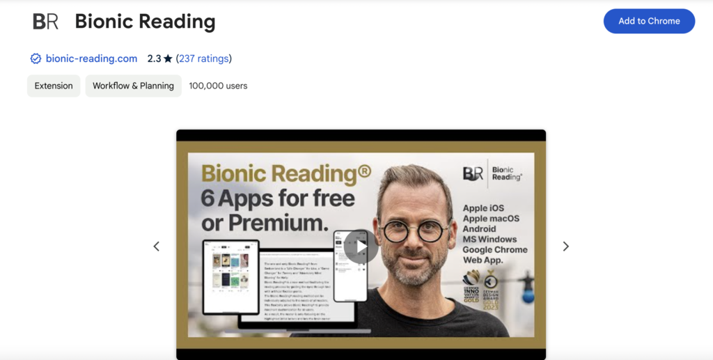 Bionic Reading