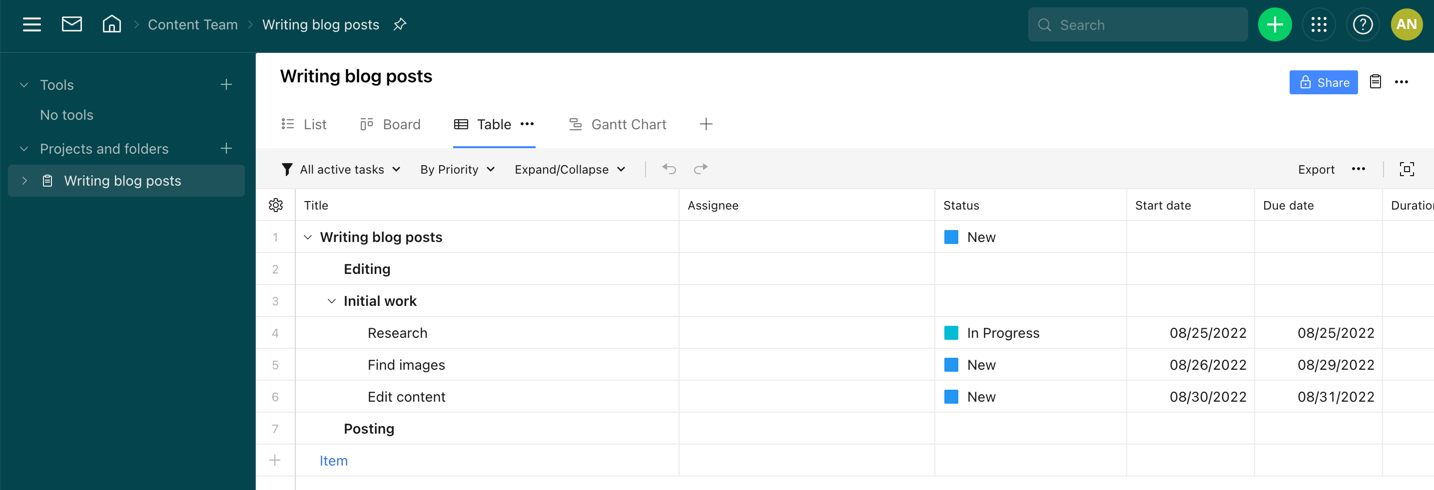 Wrike is a customizable project management tool.