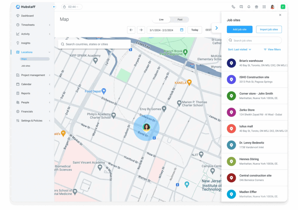 Hubstaff GPS