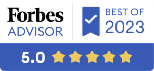 Forbes Advisor Best of 2023 badge