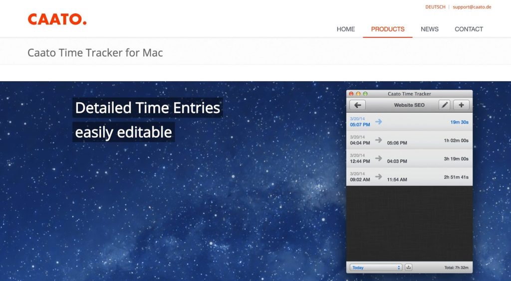Caaato mac time tracking apps