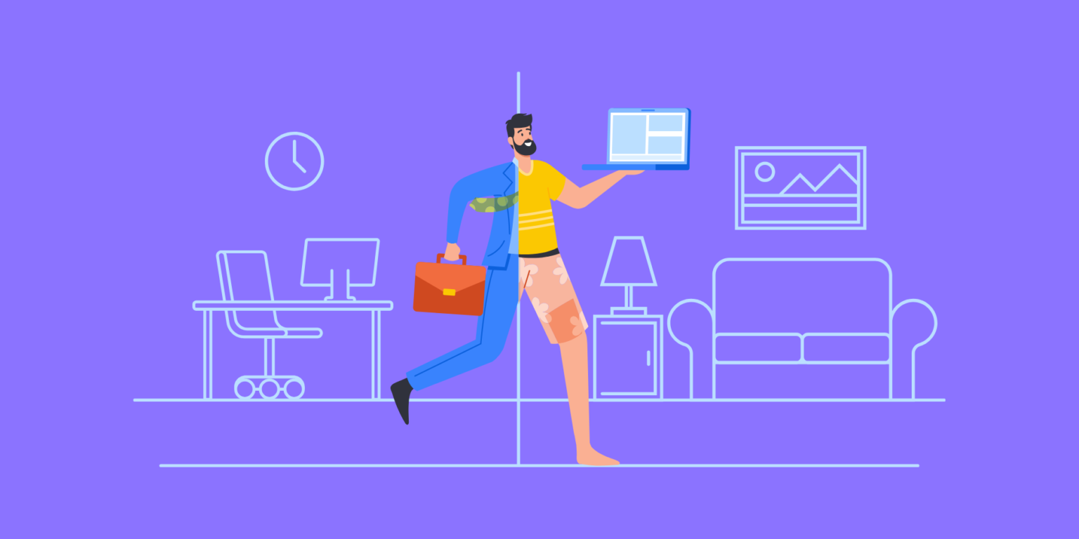 Picture of 4 Types of Hybrid Remote Work and Implementation Tips | Hubstaff