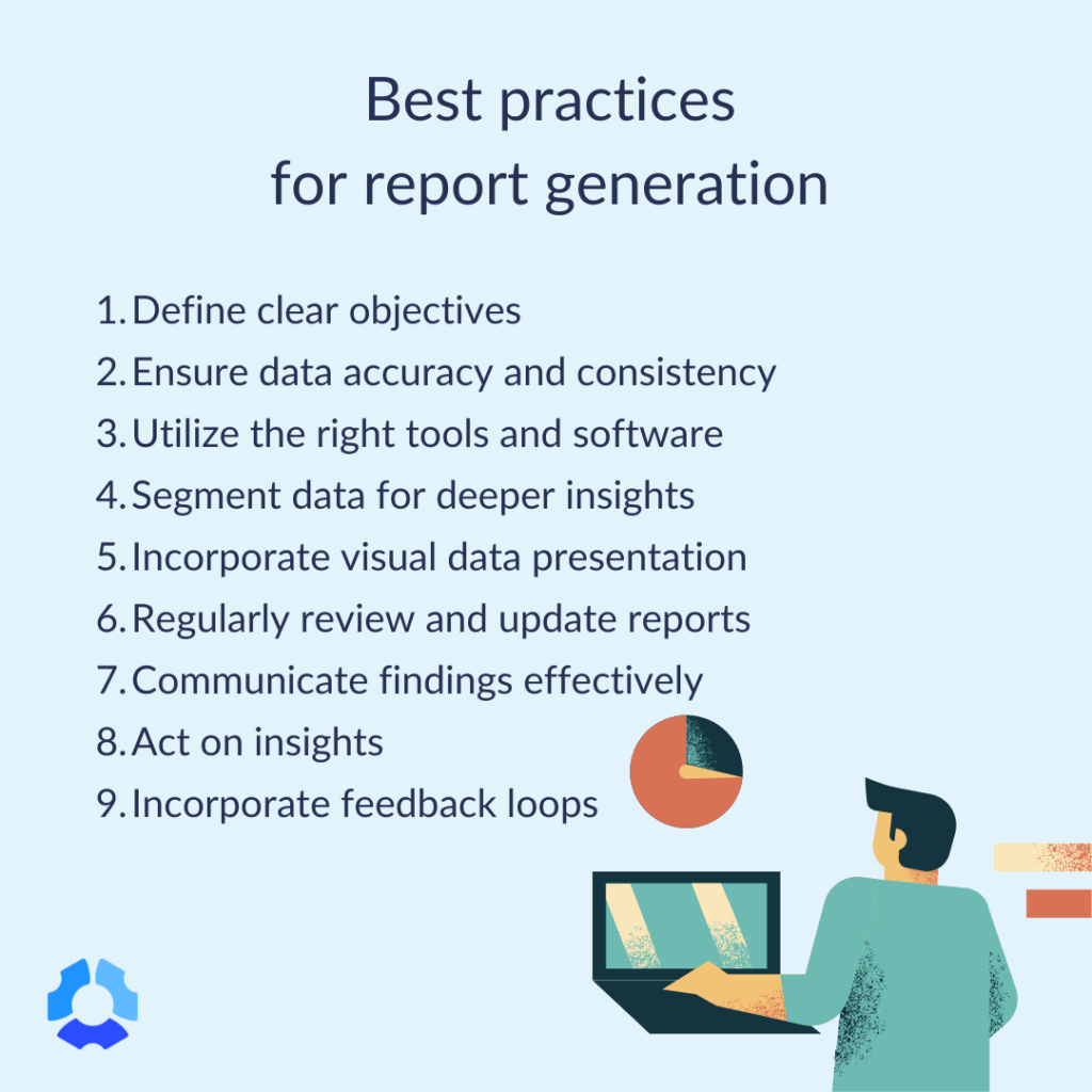 Best practices for report generation