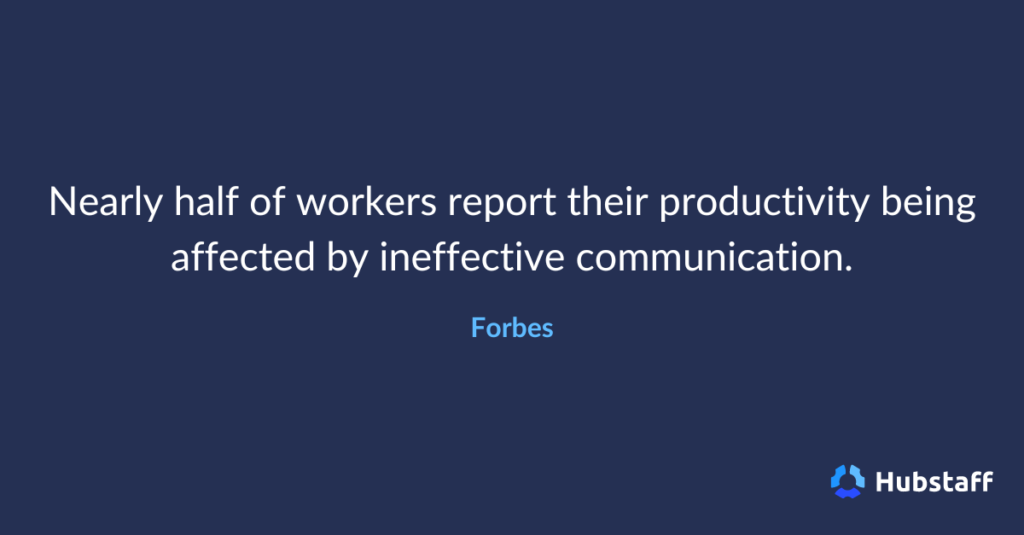 Nearly half of workers report their productivity being affected by ineffective communication - unite a divided team

- Forbes