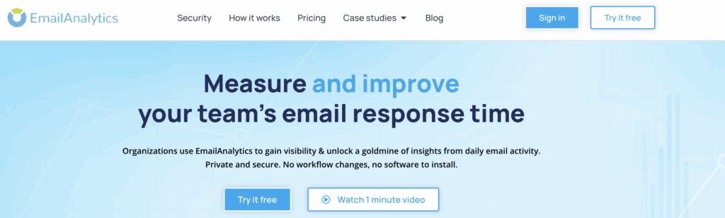 Email Analytics hero 2025
